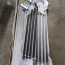 12'x20' Heavy Duty Metal Carport, Outdoor Garage Car Shelter Shade with Heavier Frame, Galvanized Roof for Car and Boats, Grey (Gray)