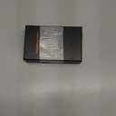 Windproof Butane Lighter, Triple Jet Flame, Visible Air Window, Rechargeable Butane, Adjustable Flame, Zinc Alloy Body, Gift(Silver)