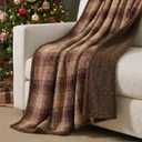 Eddie Bauer - Soft Reversible Throw Blanket for Bed & Couch, 50 x 70
