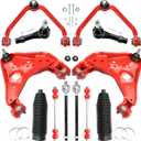 12PCS Front Suspension Kit for 1998-2011 Ranger, 1998-2001 Ford Explorer, 1999 Mazda B2500, 1998-2007 B3000, 1998-2009 Mazda B4000, 1998-2000 Mercury Mountaineer
