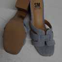 SM New York Women's Shoes Blue , Size 7 