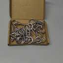 QWORK Eye Bolt, 20 Pack 1/4" - 20 x 1 Marine Grade Stainless Steel Lifting Ring Threaded Eyebolt Machinery Shoulder Eyebolts