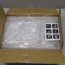 Hat Organizer Box, Stackable Clear Baseball Caps Holder Box Containers with Magnetic Door for Hats Snapback Cap Storag, Hat Rack Display Case, Holds 8 Hats Each (Clear, 2 Pack)