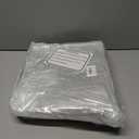 Pouf Ottoman Stuffed 20x20x12 Inches Floor Pouf Plush Fiber Ottoman Foot Rest Under Desk Foot Stool for Living Room Bedroom (Light Gray Pouf with Filler)