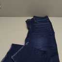 Sidefeel Women's Capri Jeans High Waisted 2025 Summer Fashion Straight Leg Raw Hem Denim Capri Pants (8, Medium Blue)