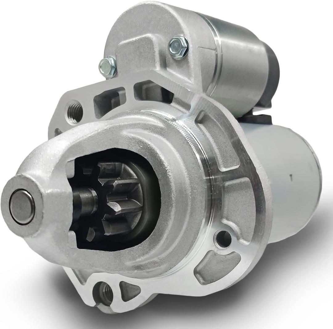19185 New Starter Motor Replacement for 2011-2016 3.6L V6 Engine Dodge Durango Charger Challenger, Jeep Grand Cherokee, Chrysler 300, Ram 1500, OE#: 04801852AB 4801852AB RL801852AB SND0787