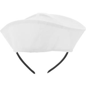 Dog Sailor Cosplay Hat Pet Cosplay Headgear Novelty Halloween Costume Photo Prop