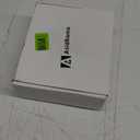 Asidrama 1 Pack Black Passage Door Handles, Door Lever with Door Knobs Indoor for Bedroom or Bathroom, Heavy Duty Door Handles Interior with Locks for Left Right Sided Doors 098