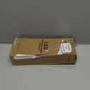 GenSwin Flameless White Taper Candles Flickering with 10-Key Remote, Battery Operated Led Warm 3D Wick Light Window Candles Real Wax Pack of 6, Christmas Home Wedding Decor(0.78 x 9.64 Inch)