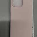 ORNARTO Compatible with iPhone 14 Pro Max Case 6.7, Slim Liquid Silicone 3 Layers Full Covered Soft Gel Rubber Phone Case Protective Cover with Microfiber Lining 6.7 inch-Chalk Pink