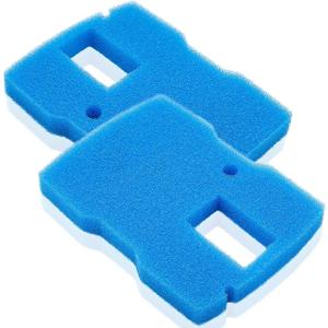 Treela 2 Pcs Replacement Pond Filter Pad Sponge Filter Media Pad for All in One Pond CUF-6000 Filter and 660 GPH Fountain Pump UV Sterilizer, for Outdoor Pond Fountain