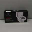 Ultra-Slim Bidet Attachment, Posterior&Feminine Wash-(Retractable Dual Nozzles), Non-Electric Bidet Attachment for Toilet Seat, Adjustable Fresh Cold Water Pressure (White)