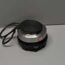 Watris Veiyi Small Electric Hot Plate, 500W Mini Hot Plate Electric Stove, Portable Electric Burner for Office Home Kitchen (US Plug 110V)