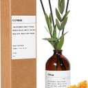 Reed Diffuser Set, Citrus Scent, 3.4 fl oz, Home Fragrance Reed Diffuser for Bathroom & Bedroom Decor