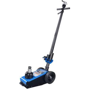 K Tool International 63194 22 Ton Automotive Air Truck Jack for Garages, Repair Shops, and DIY, 44,000 lbs. Capacity, Hydraulic Lift Range 9"- 18", Heavy Duty Steel, Load-limiting/Bypass Valves, Blue