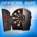 Franklin Sports Electronic Dart Board Sets - Soft Tip Electric Dartboard with Digital Scoreboard - (6) Darts Included, 15"