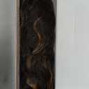 REECHO Ponytail Extension 30" Long Claw Clip Ponytail Extension for Women Curly Pony Tails Hair Extensions Clip in Synthetic Hairpiece for Women, Dark Chocolate Brown with Highlights