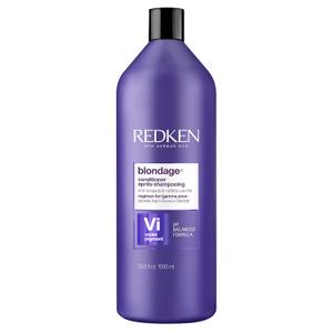 Redken Blondage Color Depositing Purple Conditioner For Blonde Hair - Tones & Moisturizes Brassy Hair