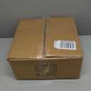 1-Light Pendant Light with Oil Rubbed Bronze Metal Glass Shade and Adjustable Cord Industrial Ceiling Hanging Light for Kitchen Island Bar Dining Room Bedroom Foyer Hallway Farmhouse