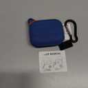 AirPods Pro 3 Case Silicone - Waterproof, Shockproof, Drop Protection, Wireless Charging Supported, One-Piece Folding Design with Carabiner for AirPods Pro 3rd Gen (2025) - Blue