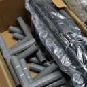 Baby Playpen 50x50 Inch, Play Pens for Babies and Toddlers Baby Fence Play Yards for Indoor & Outdoor with Breathable Mesh Anti-Fall Playpen (Light Grey)