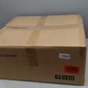 ORLANG 8.5in X 27in Boat Fenders, Boat Bumpers for Docking 4 Pack, Inflatable Ribbed Twin Eyes Vinyl Boat Bumpers Fenders with Pump,Ropes and Needles to Inflate - White/Black