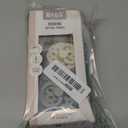 BIBS Pacifiers - Boheme Collection | BPA-Free Round Nipple | Nautral Rubber Latex | Made in Denmark | Set of 2 Ivory/Sage Color Premium Soothers | Size 0-6 Months