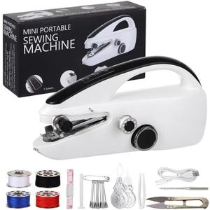 Handheld Sewing Machine, Mini sewing machine, Easy to Use and Fast Stitch Suitable for Beginners