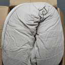 Bedsure SupportMax™ Orthopedic Dog Bed Medium Size Dog - Extra Thick Supportive Medium Dogs Beds with Waterproof Washable Cover, Comfort Pet Bed Sofa with Soft Sherpa and Nonskid Bottom, Beige, 35"
