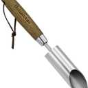Haliaeetus Small Bulb Planter Tool, Sharp Edge Bulb Planter for Breaking Through Soil, Heavy Duty Stainless Steel Bulb Planter Tool, Small Bulb Digger with Comfortable Wood Handle for Seed Planting