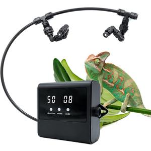 MrReptile Reptile Mister Humidifier, Automatic Mister for Reptiles、Indoor Plants, Upgrade MS100 Mister, Reptile Misting System