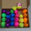 24 Pack Prefilled Easter Eggs with Squishy Toys Easter Basket Stuffers Stuffed Easters Eggs Filled Easters Egg Fillers Egg Hunt Party Favors for Kids Boys Girls