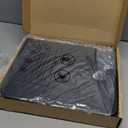 YONZEE 2-in-1 Car Steering Wheel Desk Tray & Car Seat Gap Filler Organizer  Foldable Carbon Fiber Look Table for Laptop, Eating Food, Writing  for Standard Round Steering Wheels (Black)