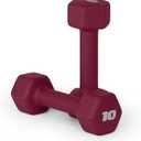 CAP Barbell Neoprene Dumbbell Weights Pairs & Sets | Multiple Colors, 10lbs