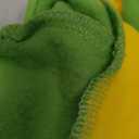 2 Pack Dog Pajamas Small Sized Dog Fleece Pajamas Cute Dogs Fleece Sweater Doggy Sweater Love Pattern Onesies for Pjs Small Clothes (Medium(suggest length of back 11''), green)