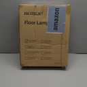 AKASUKI Floor Lamp for Living Room with 3 Color Temperatures, Foot Switch Standing Lamps for Living Room, Bedroom, Office, Arc Mordern Floor Lamp with 9W LED Bulb Included (Black)