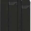 Dress Bags for Gowns Long, 60'' Garment Bags for Hanging Clothes, Suit Bag Cover for Storage and Travel, 2 Pack (Black)