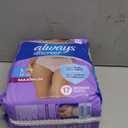 Always Discreet Adult Incontinence & Postpartum Underwear for Women, Maximum, Large, 17 Count (Packaging May Vary)