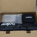 DOVOH Plumb Dot Laser Level with Tripod : Point Laser Level 360 Self Leveling DIY Green Rechargeable, Entry Level, PV-360G-KIT