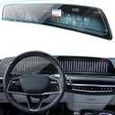 2PCS Car Screen Protector for 2023 2024 2025 Cadillac Lyriq (Luxury/Tech/Sport)& 2025+ Cadillac Lyriq Optiq Vistiq XT4 CT5 Accessories Navigation Nano Screen Protector Film HD Clear 33''