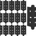 16 Pcs 1.25 In Post Coupling for Steel Shelving Post, Post Coupler, Post Connector for Steel Post Width is Less Than or Equal To 1.25 Inches, 3.95 x 1.35 x 1.35 In