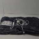 Heated Blanket Grey, 72" x 84",  Model: LY03B-7284