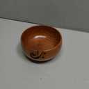 Wooden Yarn Bowl, Knitting Yarn Bowl with Holes Storage Handmade to Prevent Slipping, Perfect Yarn Bowl for Crocheting and Knitting Mothers Day Gift 6" x 3"