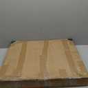 Nuanchu 6 Pcs 118 x 24 Inch Acrylic Christmas Tree Fences Clear Acrylic Dog Gate Foldable Freestanding Pet Playpen for Xmas Tree Pets Kids Party Garden Home Decoration