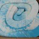 Memory Foam Mattress Topper Queen, 2 Inch Thick Gel Infused Bed Toppers for Queen Size Bed, Soft Mattress Pads for Sleeper Sofa, RV, Camper, CertiPUR-US Certified, Blue