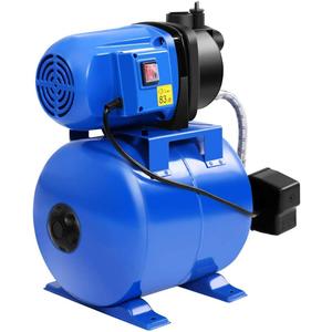 Goplus Shallow Well Pump 1.6HP Pressure Tank 1000GPH Jet Pump for Garden Irrigation, 1200W (Blue)