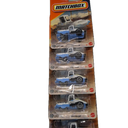 Matchbox Road Roller Blue & White, 5 Pack