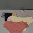 ROSYCORAL Womens Seamless Bikini Panties Soft Stretch Invisibles Briefs No Show Hipster Underwear cheeky 9 pack S