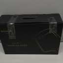 Stemmed Glasses Set of 6,Crystal Stemmed Glasses, Glass Set, Glasses Long Stem, Clear Lead-Free Premium Blown Glassware (18.5oz,6 pack)