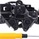 MOTOKU Stainless Steel Hood Latch Lock Assembly for Lexus ES300 (2002-2003), ES330 (2004-2006), Front Upper